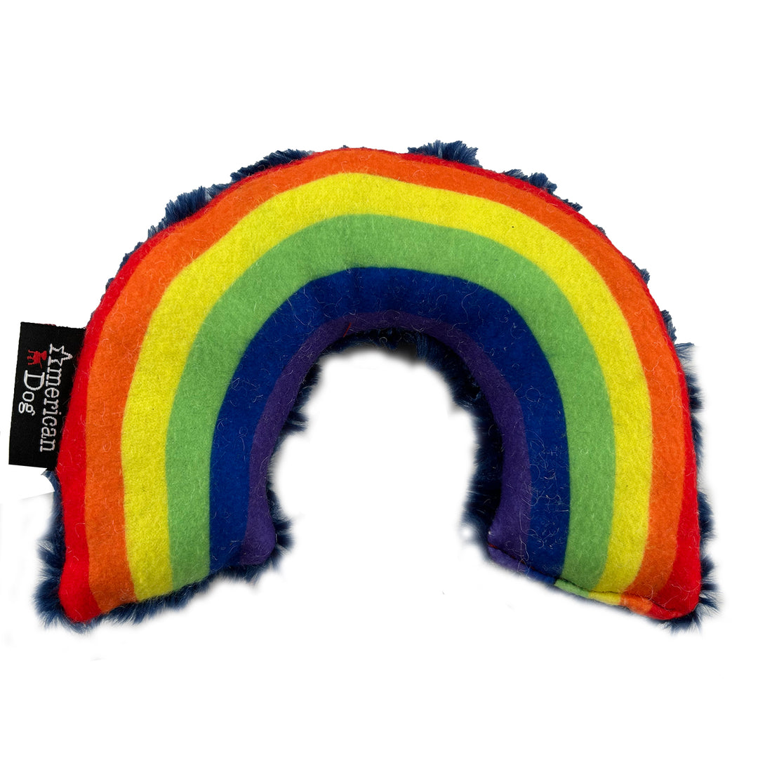 LUCKY DOG $7 Rainbow Plushie